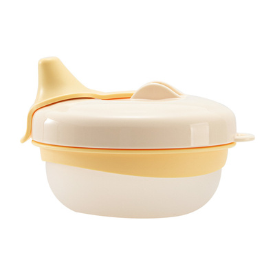 beeshum捏捏婴儿辅食碗软鹰嘴碗