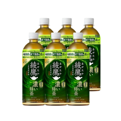 日本进口可口可乐绫鹰系列绿茶