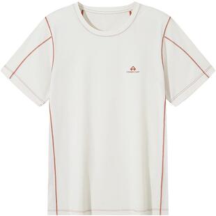 拓路者索罗娜棉感吸湿速干t恤女款夏季户外跑步运动圆领短袖上衣