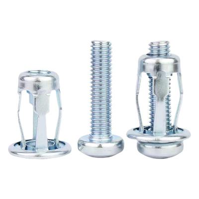 花瓣膨胀螺丝螺母固定卡扣