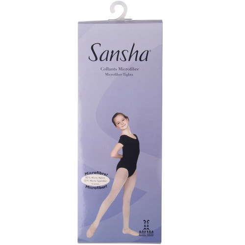 Sansha三沙儿童ballet舞蹈袜芭蕾舞专业考级大袜连裤袜连脚练功袜