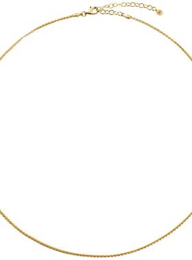 Monica Vinader莫妮卡Chains麻花编织项链女款2025新款