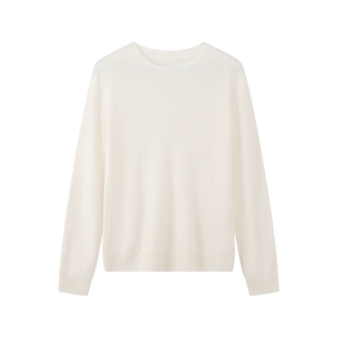 中和休闲修身圆领套头毛衣女2025冬季新款内搭针织毛衣H64216231