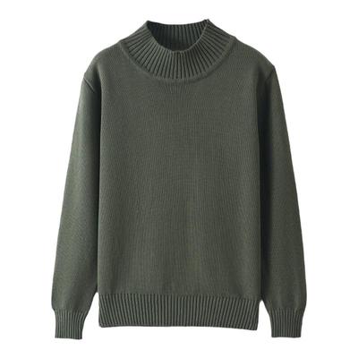 重磅加厚100%纯棉线男款毛衣