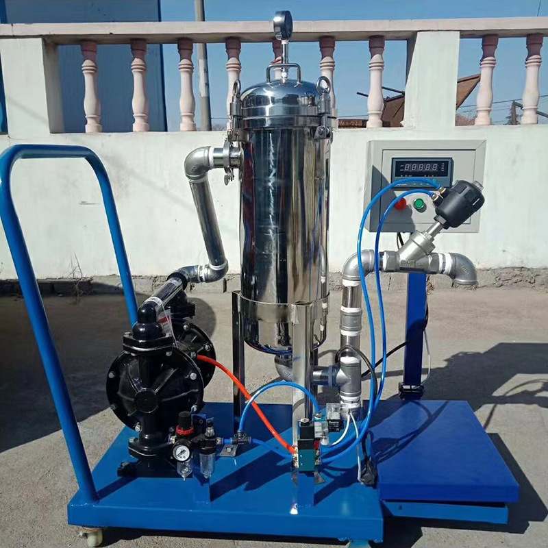 灌装机油漆桶压盖涂料液体自动罐装定量灌封图片