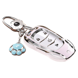 适用于凯迪拉克CT5钥匙套XT5扣XT4壳XTS高级感ATSL女XT6男SRX汽车