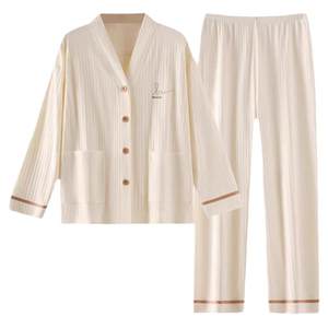 衣依原创纸样设计裁剪衣服纸样1033新款春秋V领睡衣女家居服纸样服装缝纫样版图DIY