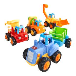 科巢玩具车儿童工程车挖掘机小汽车宝宝回力车1-3岁男孩益智早教