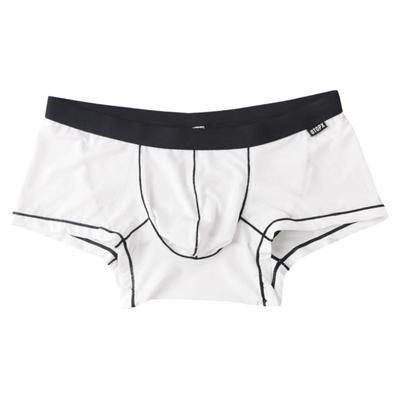 男士内裤窄边低腰冰丝薄U凸平角