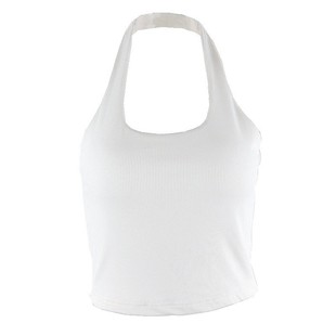 Women for Camisole Vest Tank Top Crop Tops White Fitness