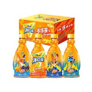 康师傅冰红茶冻冻茶456g*12瓶整箱疯狂动物城联名款