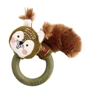 GiGwi贵为猫咪磨牙玩具木天蓼毛绒响纸发声逗猫自嗨解闷神器