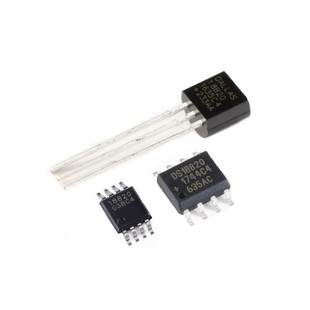 DS18B20+ TO-92 DS18B20Z+T&R SOP8 DS18B20U MSOP8 温度传感器IC