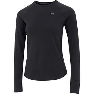 UA安德玛Base4女长袖T恤修身贴合干爽舒适运动服内里加绒保暖卫衣