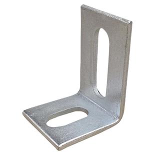 冷镀锌7字型固定件 L型大角码90度直角幕墙三角铁支架连接件铁角