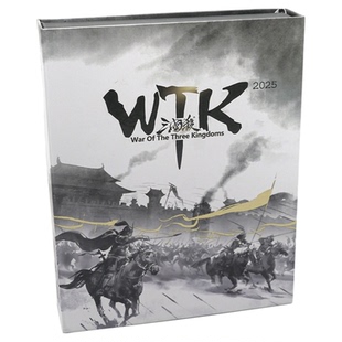 正版三国杀英文标准版新版 压纹黑芯材质磁吸盒 桌游卡牌