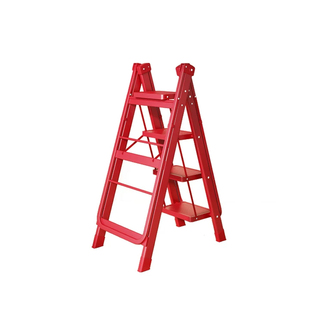 置地晾衣架梯家用折叠梯室内两用多功能晾晒便捷置物登高晾衣架梯