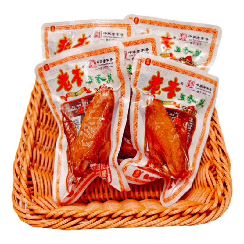 老李单翅五香称重传统卤味美食