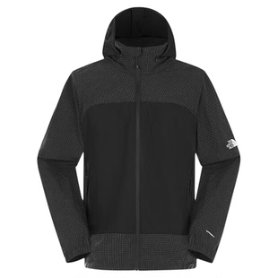 THE NORTH FACE北面外套男26春季新款户外防泼水防风连帽夹克8ENF