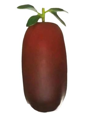 喜庆丰收节玻璃纤维红枣雕塑动漫卡通大枣娃娃青枣子公仔模型