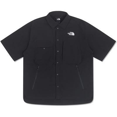 北面UE男短袖速干衣衬衫