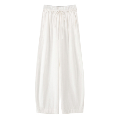 自在松弛通勤感宽松气球阔腿长裤