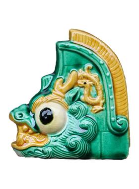 琉璃鸱吻佛光寺山西古建唐代风格博物馆纪念品办公室桌面摆件礼品