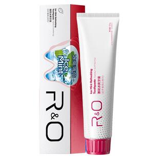 RO薄荷冰爽牙膏抑菌去口臭持久清新口气双倍薄荷清凉护龈焕白系列