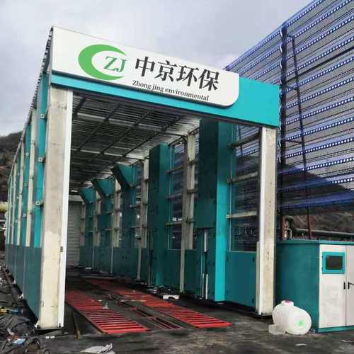 全自动龙门洗车机 煤矿电厂车辆冲洗设备 封闭式工程洗车台
