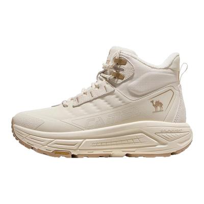 骆驼远空运动鞋女款2025秋冬新款高帮户外休闲鞋加绒保暖增高女鞋