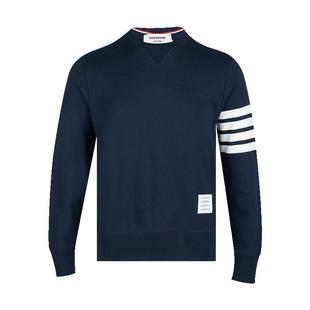 Thom Browne汤姆布朗四条纹全棉套头卫衣男士2026秋冬新款XY