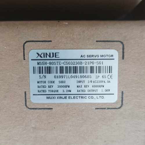 议价信捷1KW伺服电机 MS5H-80STE-CS03230B-21P0-S01DS5L-20P7-PT