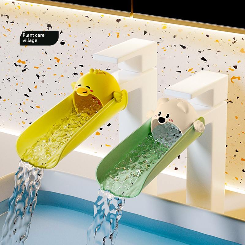 水龙头延伸板宝宝洗手可爱卡通儿童通用硅胶加长延长防溅神器洗手