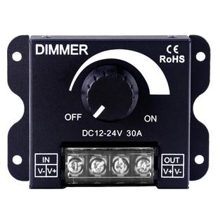 led调光器蓝牙无线 12v灯箱发光字手动旋钮24V灯带遥控调光放大器