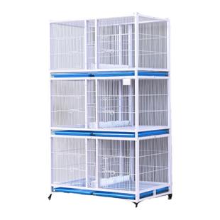 精品鸽笼加粗加密间距鸽子笼配对笼信鸽笼鸡笼鸽大号防老鼠黄鼠狼