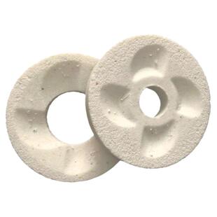 商用140型磨浆机白砂轮家用干湿磨粉机磨片豆浆机白磨石磨盘配件