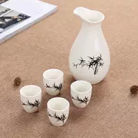 Горшок из 4 бокалов (черный бамбук упрощен)