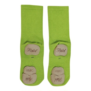 现代舞袜舞蹈防滑袜古典舞练功袜儿童中国舞中筒袜堆堆袜男女同款