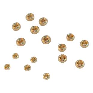 美国14k包金保色车轮珠轮胎珠金珠手工diy手链隔珠串饰品散珠配件