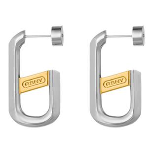 RSNY链式造型耳环欧美个性高级气质轻奢耳饰耳钉#R1861