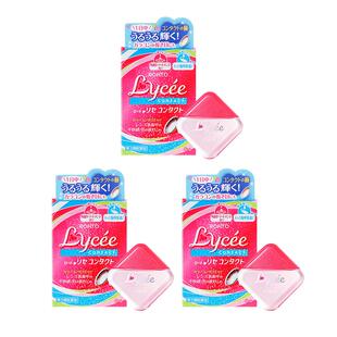 日本乐敦Lycee小粉花隐形眼镜美瞳眼药水滴眼液小红花8ml*3瓶疲劳