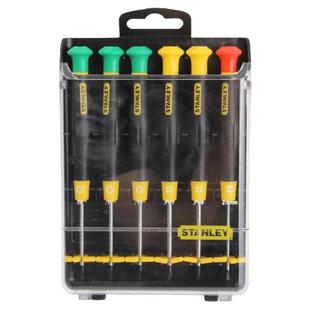 史丹利精密螺丝刀套装家用小号钟表起子S2微型十字一字迷你螺丝批