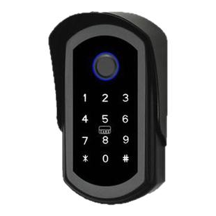 别墅大门庭院门防水指纹锁密码锁院子花园门锁户外铁门双面智能锁