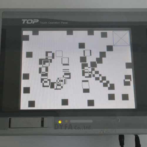 M2I used TOP XT0P05TQ-ED Touch Operation Panel W/O fasten ho