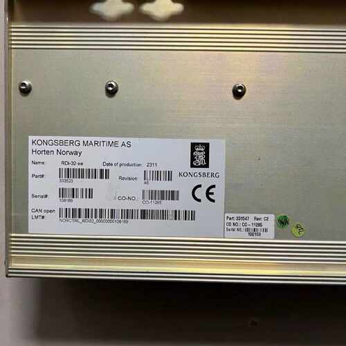 售前询价KONGSBERG康士伯机舱监测模块RDi-32xe
