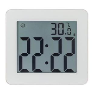 防水挂钟计时定时器 简约LCD浴室钟 厨房电子闹钟钟表clock