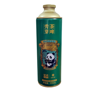 水南竹语永川秀芽艺术精酿啤酒990ml/瓶重庆特产中式小麦微醺茶啤