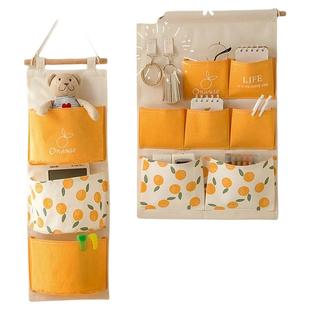 学生收纳挂袋宿舍挂墙式墙上门后悬挂手机置物兜壁挂神器整理防水