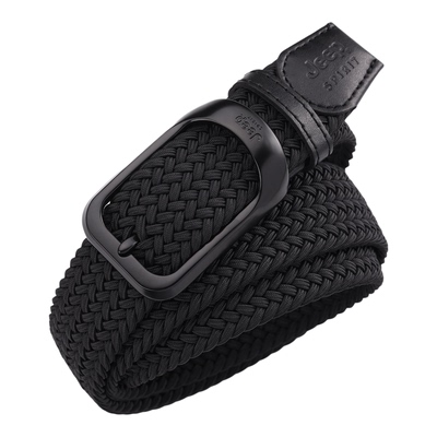 Jeep吉普男士腰带弹力编织