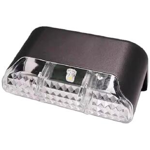 太阳能户外庭院灯家用花园布置防水楼梯台阶路灯围墙壁灯栏杆装饰